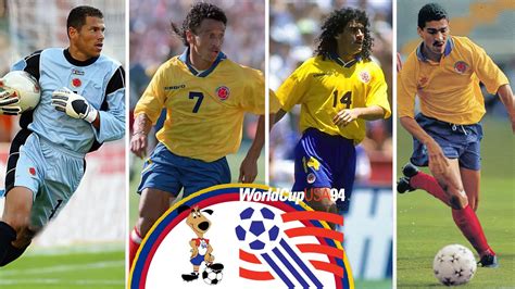 1994 world cup colombia formation